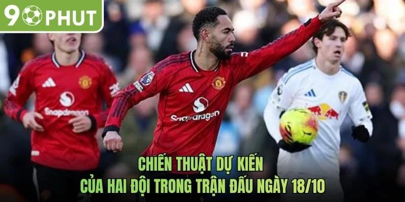 Chiến thuật dự kiến của hai đội trong trận đấu ngày 18/10