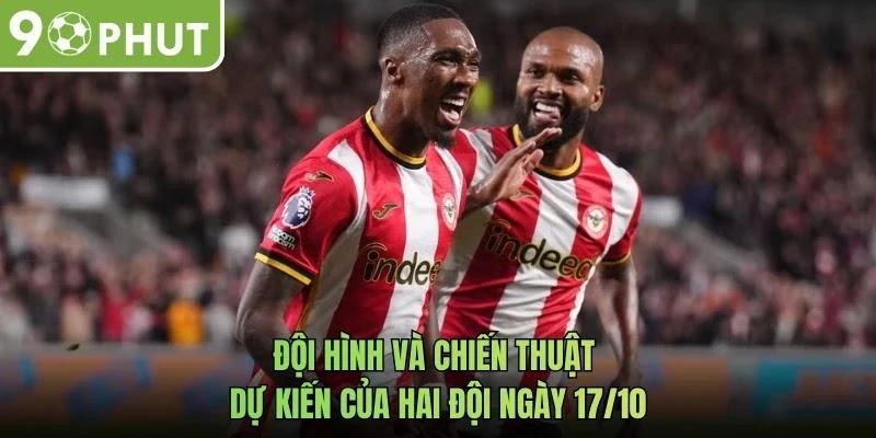 Đội hình và chiến thuật dự kiến của hai đội ngày 17/10