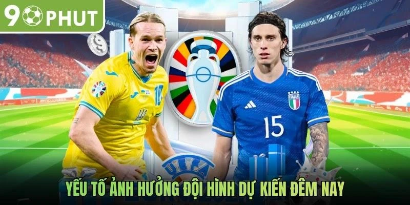Yếu tố ảnh hưởng đội hình dự kiến đêm nay